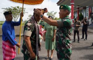 Prajurit Tanjungpura Semangat Sambut Pejabat Baru Kasdam XII/Tpr
