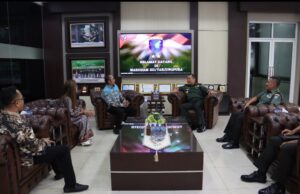 Jalin Kerjasama, Pangdam XII/Tpr Terima Kunjungan Direktur Utama PT BAI