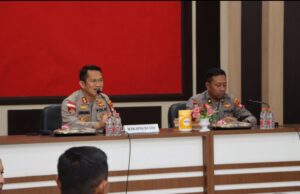 Polresta Pontianak Gelar Tactical Floor Game (TFG) Pengamanan Naik Dango Ke-2 Tahun 2025