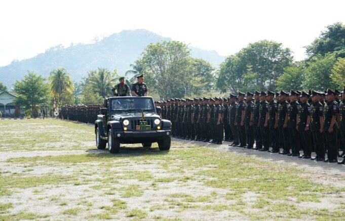 Pangdam XII/Tpr Tutup Resmi Dikmata TNI AD Gelombang I Tahun 2025