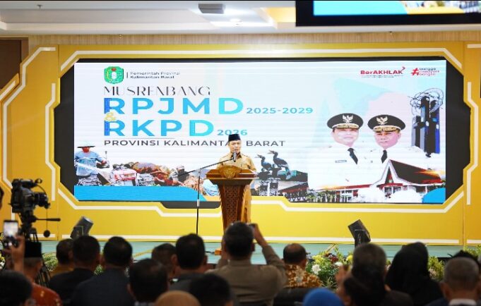 Kapoksahli Pangdam XII/Tpr Hadiri Musrenbang RPJMD Provinsi Kalbar 2025-2029 dan RKPD 2026