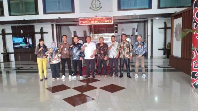 P2MI Kalbar Jalin Komunikasi Konstruktif Dengan Kejaksaan Tinggi Kalbar