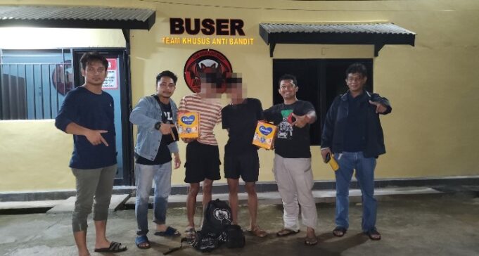 Ungkap Kasus Pembobolan Toko Alfamart Di Kecamatan Delta Pawan, Dua Pelaku Diamankan Satreskrim Polres Ketapang