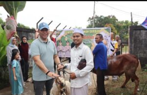 Peringati Hari Raya Idul Adha 1446 H, Polresta Pontianak Laksanakan Penyembelihan dan Penyaluran Hewan Qurban