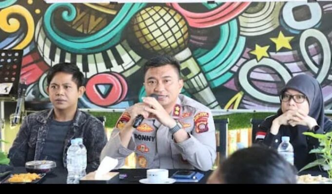 Ramah Tamah Insan Pers dan Kapolres Sekadau