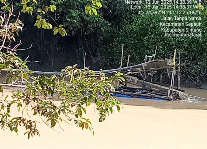 Lapor Pak Kapolda: Sungai Keruh, Tambang Emas Di Kecamatan Sepauk Masih Marak, APH Kemana ?