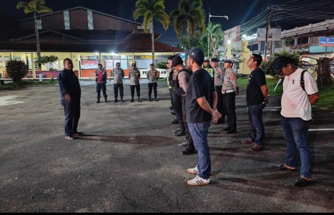 Kasat Narkoba Polres Ketapang Pimpin Patroli Gabungan Antisipasi Balap Liar dan Gangguan Kamtibmas