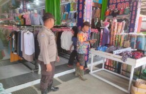 Patroli Humanis, Polsek Air Besar Bangun Komunikasi dan Kepercayaan Warga