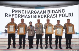Lima Kapolres Di Kalbar Sabet Penghargaan Nasional wujud Layanan Publik Layanan Publik Berkualitas