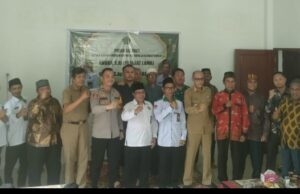 Kapolsek Sengah Temila Hadiri Pisah Sambut Kepala KUA di Pahauman