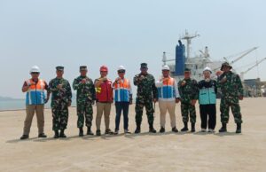 Danlantamal XII Kunjungi Pelabuhan Internasional Kijing, Tinjau Pos TNI AL dan Fasilitas Pelabuhan