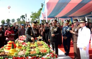 HUT Bhayangkara ke-79, Pangdam XII/Tpr Beri Kejutan Kapolda Kalbar