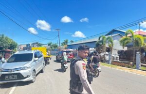 Personel Sat Samapta Polres Ketapang Laksanakan Patroli Rutin di Wilayah Kota Ketapang