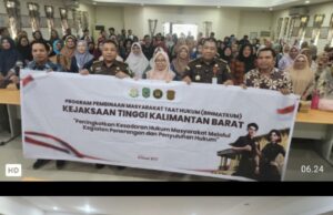 Kejati Kalbar Laksanakan Program BINMATKUM Penerangan Hukum di Dinas Pendidikan dan Kebudayaan Kota Singkawang