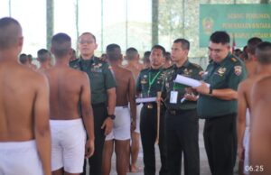 Pangdam XII/Tpr Pimpin Sidang Pemilihan Penerimaan Calon Bintara PK TNI AD TA 2025