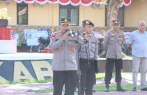 Kapolres Melawi Ingatkan Personelnya Jangan Bermain Dengan Narkoba