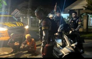 Patroli Enggang Polresta Pontianak Amankan Pelaku Percobaan Pencurian Meteran PDAM