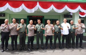 Dandim 1207/Ptk Siap Kerja Sama Dengan Polresta Jaga Kamtibmas di Kota Pontianak