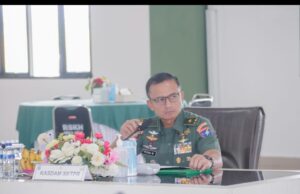 Pastikan Tata Kelola yang Baik dan Pelayanan Meningkat, Kasdam XII/Tpr Pimpin Rapat Dewas BLU Rumkit Kartika Husada