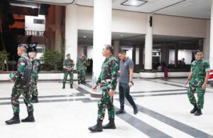 Pangdam XII/Tpr Tinjau Situasi Pasca Aksi Demontrasi Mahasiswa dan Masyarakat