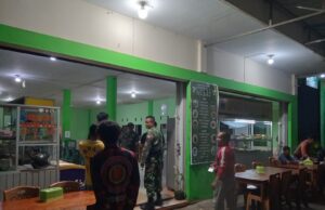 Kodim 1204-11/tayan hulu gelar patroli gabungan wilayah Binaan dalam keadaan aman dan kondusif.