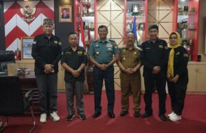Dankodaeral XII Jalin Silaturahmi dan Perkuat Sinergitas dengan Pemerintah Kabupaten Sanggau