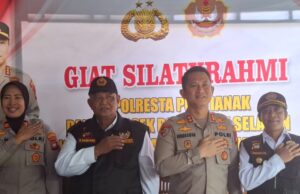 Wakapolresta Pontianak Silaturahmi dengan Pokdarkamtibmas Polsek Pontianak Selatan