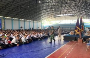 Pamen Ahli Bidang Sosbud Sahli Pangdam XII/Tpr Ajak Mahasiswa Baru Universitas PGRI Pontianak Jaga dan Bangun Bangsa