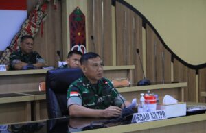 Wujudkan Penggunaan Anggaran yang Transparan dan Akuntabel, Irdam XII/Tpr Buka Taklimat Awal Current Audit Kinerja 2025