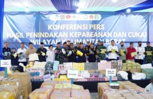 Kodaeral XII Tegaskan Komitmen Sinergi dalam Upaya Penindakan Barang Ilegal di Wilayah Maritim
