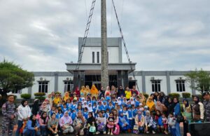 Kunjungan TK Negeri Pembina di Satrol Kodaeral XII