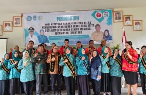 Hadiri HKG PKK di Kecamatan Terentang, Bupati Sujiwo Sampaikan Kemajuan Pembangunan