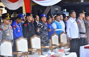 Bersinergi untuk Keselamatan Masyarakat, Kodaeral XII Ambil Bagian dalam Apel Tanggap Darurat Bencana 2025