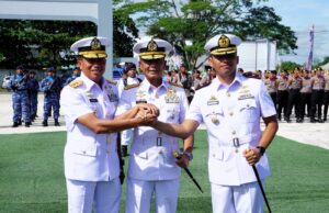 PERKUAT JARINGAN PANGKALAN TNI AL, PANGKOARMADA RI RESMIKAN LANAL KUMAI