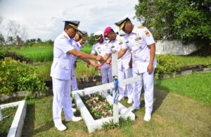 Kodaeral XII Gelar Ziarah Rombongan Peringati HUT Armada RI Tahun 2025