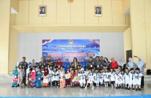 Kodaeral XII Gelar Lomba Mewarnai “Aku Cinta Laut” dalam Rangka HUT Armada RI 2025