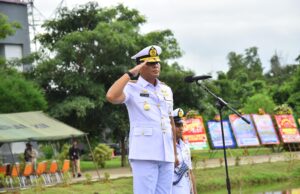 Kodaeral XII Gelar Upacara Peringatan Hari Armada RI Tahun 2025