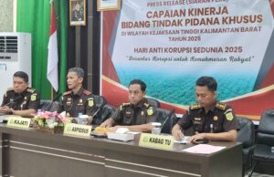Kejati Kalbar Umumkan Hasil Penanganan Korupsi 2025: 53 Perkara Diselidiki, 73 Dihukum