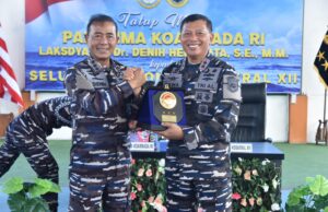 Tatap Muka dengan Prajurit Kodaeral XII, Panglima Koarmada RI Tekankan Profesionalisme dan Kesiapsiagaan Jaga ALKI I