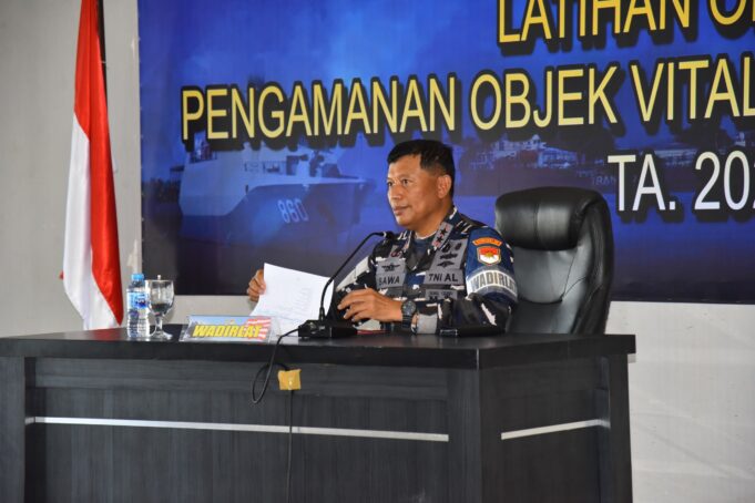 Komandan Kodaeral XII Buka Latihan Tactical Floor Game Latopspamobvitnas Strategis TA 202