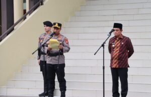 Polresta Pontianak melaksanakan Apel Gelar Pasukan Operasi Lilin Kapuas 2025*