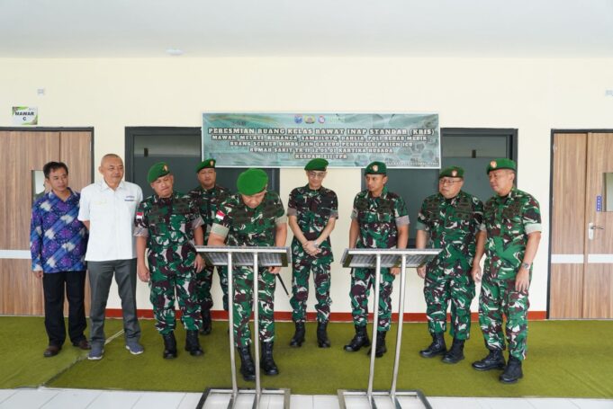 Transformasi RS Kartika Husada, Pangdam XII/Tpr Resmikan Ruang Kamar Rawat Inap Standar (KRIS) Berstandar Nasional