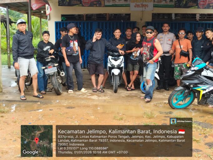 Personil Polsubsektor Jelimpo Ingatkan kepada warga masyarakat apabila ingin bepergian harap dicek kembali nyala kompor kunci pintu dan jendela dengan rapat.