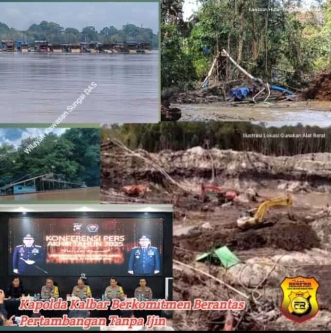 DPW Kalbar Dukung Penuh Program Kapolda Kalbar Irjen Pol. Dr. Pipit Rismanto, S.I.K, M.H berantas Aktivitas Ilegal di Kalbar