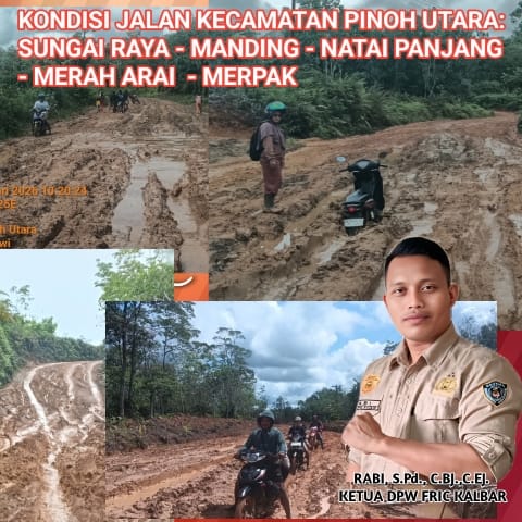 Terima Keluhan Warga Ketua DPW FRIC Kalbar Rabi Ungkapkan Isi Hati Warga Kecamatan Pinoh Utara Kabupaten Melawi*