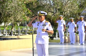 Komandan Kodaeral XII Gelar Ziarah Rombongan di TMP Dharma Patria Jaya dalam rangkaian kegiatan Hari Dharma Samudera tahun 2026