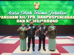 Estafet Kepemimpinan di Bumi Khatulistiwa: Mayjen TNI Novi Rubadi Sugito Resmi Jabat Pangdam XII/Tpr