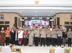 Polresta Pontianak Gelar doa bersama sambut hari Bhayangkari ke – 80 dengan tema 80 Tahun Polri mengabdi untuk masyarakat